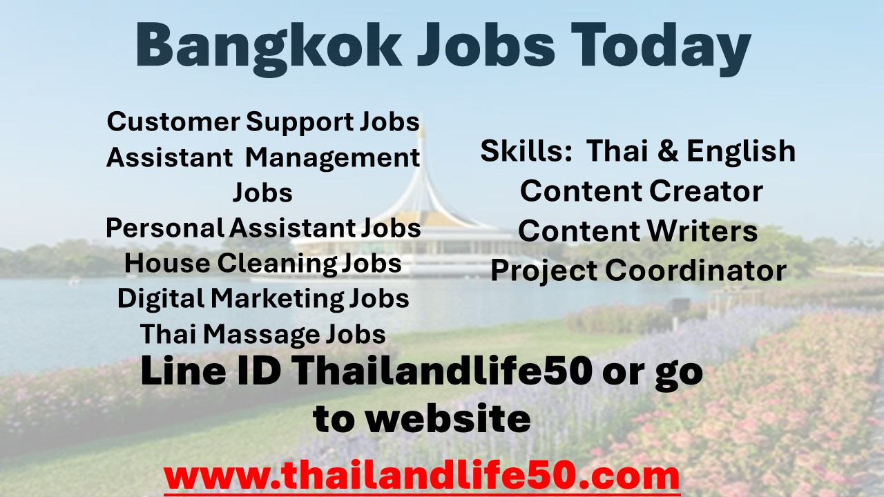 Bangkok Jobs 2024