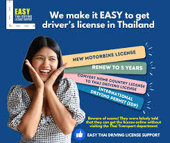 Thai Driving License Support Agent Expats